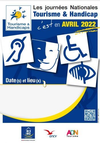 Affiche des 14e journées tourisme et handicap